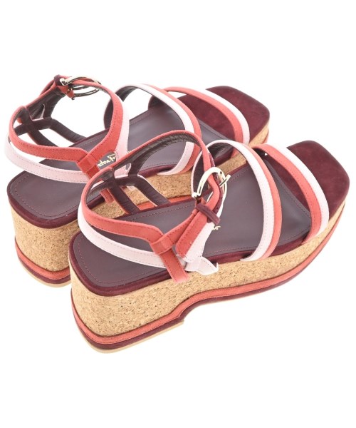 Salvatore Ferragamo（サルバトーレフェラガモ）サンダル 赤 サイズ:6(23.5cm位) レディース/2200680186065