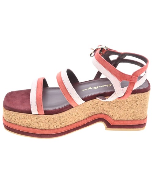 Salvatore Ferragamo（サルバトーレフェラガモ）サンダル 赤 サイズ:6(23.5cm位) レディース/2200680186065