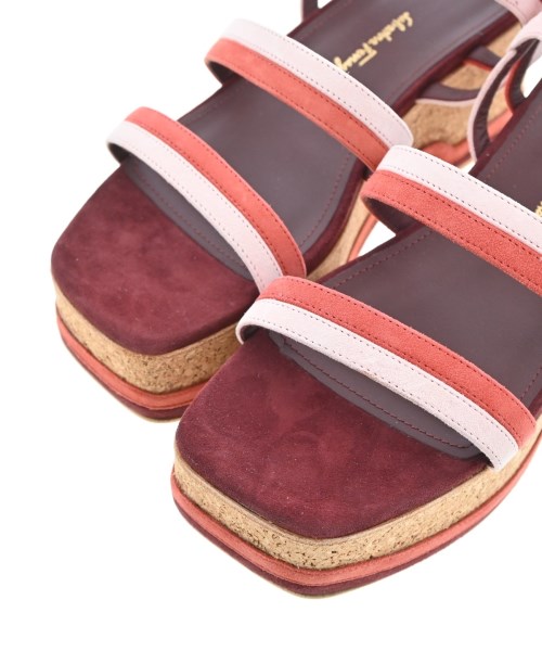Salvatore Ferragamo（サルバトーレフェラガモ）サンダル 赤 サイズ:6(23.5cm位) レディース/2200680186065
