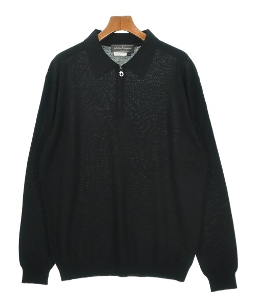 Salvatore Ferragamo(サルバトーレフェラガモ)ニット・セーター 黒 サイズ:XL/2200696619106