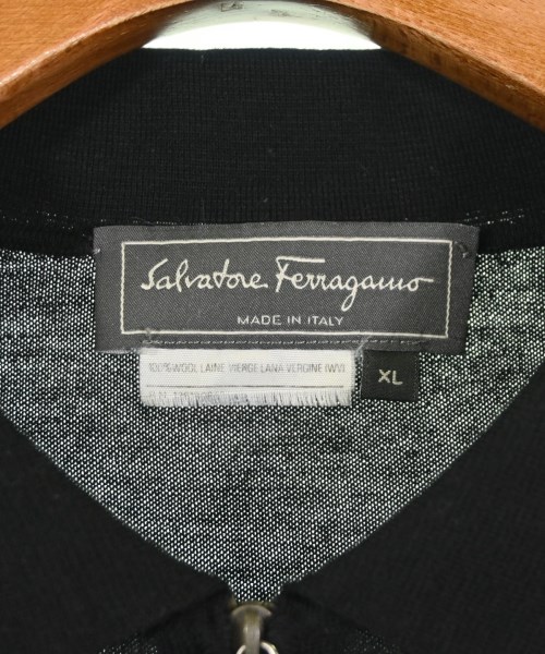 Salvatore Ferragamo（サルバトーレフェラガモ）ニット・セーター 黒 サイズ:XL メンズ/2200696619106