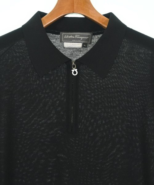 Salvatore Ferragamo（サルバトーレフェラガモ）ニット・セーター 黒 サイズ:XL メンズ/2200696619106
