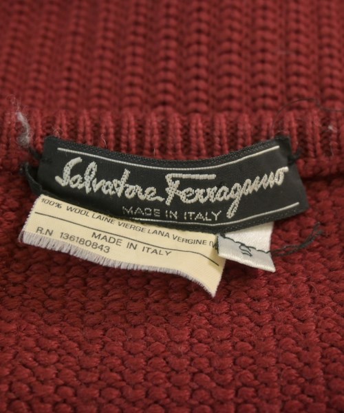 Salvatore Ferragamo（サルバトーレフェラガモ）カーディガン 赤 サイズ:S レディース/2200696290169