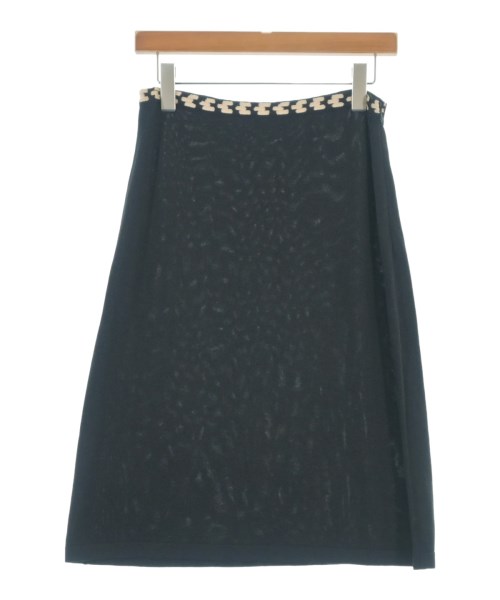 Salvatore Ferragamo(サルバトーレフェラガモ)ロング・マキシ丈スカート 黒 サイズ:S/2200694400058