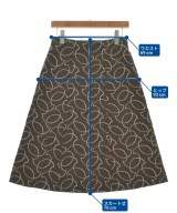 Salvatore Ferragamo（サルバトーレフェラガモ）ロング・マキシ丈スカート 茶 サイズ:40(M位) レディース/2200696819049