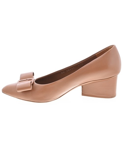 Salvatore Ferragamo（サルバトーレフェラガモ）パンプス 茶 サイズ:6 1/2(24cm位) レディース/2200697196255