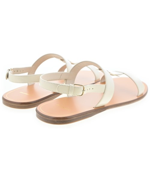 Salvatore Ferragamo（サルバトーレフェラガモ）サンダル 白 サイズ:7(24.5cm位) レディース/2200699932011