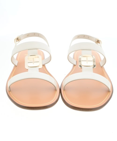 Salvatore Ferragamo（サルバトーレフェラガモ）サンダル 白 サイズ:7(24.5cm位) レディース/2200699932011