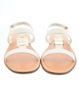 Salvatore Ferragamo（サルバトーレフェラガモ）サンダル 白 サイズ:7(24.5cm位) レディース/2200699932011