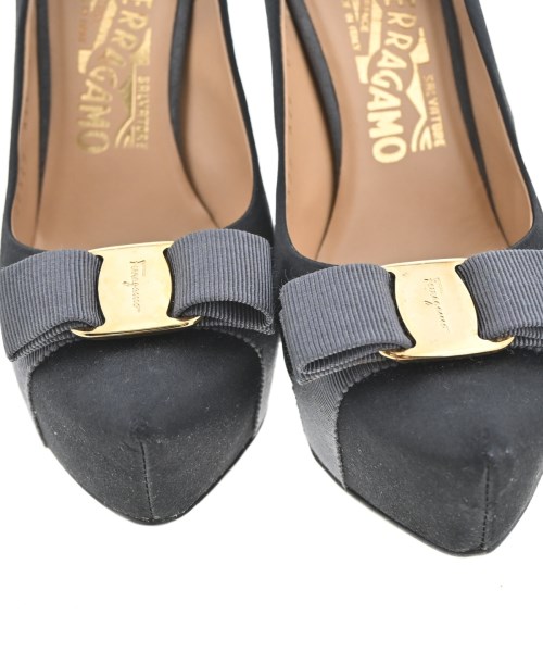 Salvatore Ferragamo（サルバトーレフェラガモ）パンプス 黒 サイズ:6 1/2(24cm位) レディース/2200700879090