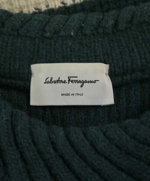 Salvatore Ferragamo（サルバトーレフェラガモ）ニット・セーター 緑 サイズ:-(M位) メンズ/2200644620017