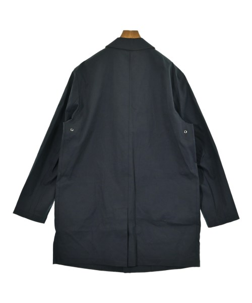 Salvatore Ferragamo（サルバトーレフェラガモ）ステンカラーコート 紺 サイズ:52(XL位) メンズ/2200655500018