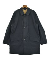 Salvatore Ferragamo（サルバトーレフェラガモ）ステンカラーコート 紺 サイズ:52(XL位) メンズ/2200655500018