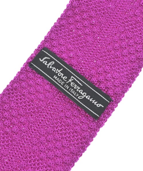 Salvatore Ferragamo（サルバトーレフェラガモ）ネクタイ ピンク サイズ:- メンズ/2200655306047