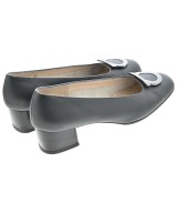 Salvatore Ferragamo（サルバトーレフェラガモ）パンプス 黒 サイズ:6 1/2(24cm位) レディース/2200656259014