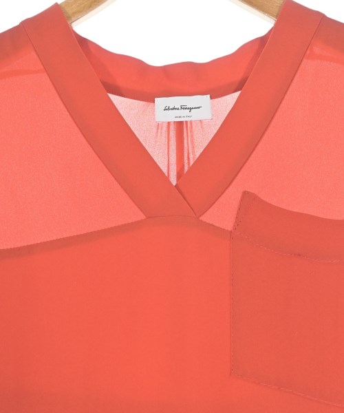 Salvatore Ferragamo（サルバトーレフェラガモ）ワンピース オレンジ サイズ:38(S位) レディース/2200660883083