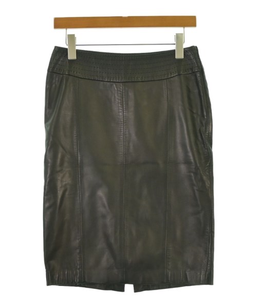 Salvatore Ferragamo(サルバトーレフェラガモ)ひざ丈スカート 黒 サイズ:40(M位)/2200661926017