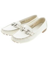 Salvatore Ferragamo（サルバトーレフェラガモ）モカシン/デッキシューズ 白 サイズ:5(22.5cm位) レディース/2200662332039