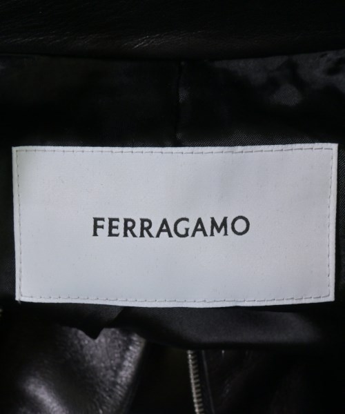 Salvatore Ferragamo（サルバトーレフェラガモ）ライダース 黒 サイズ:40(M位) レディース/2200712971010