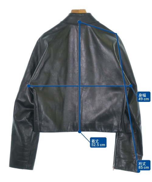 Salvatore Ferragamo（サルバトーレフェラガモ）ライダース 黒 サイズ:40(M位) レディース/2200712971010