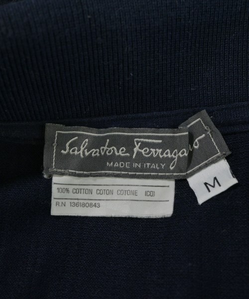 Salvatore Ferragamo（サルバトーレフェラガモ）ポロシャツ 紺 サイズ:M メンズ/2200711893054