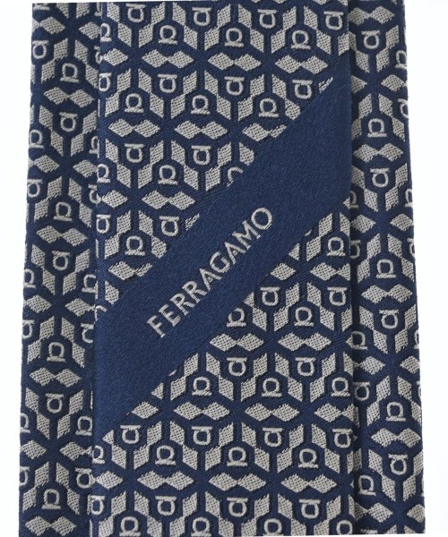 Salvatore Ferragamo（サルバトーレフェラガモ）ネクタイ 紺 サイズ:- メンズ/2200714956169