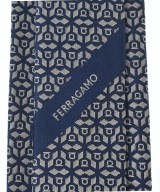 Salvatore Ferragamo（サルバトーレフェラガモ）ネクタイ 紺 サイズ:- メンズ/2200714956169