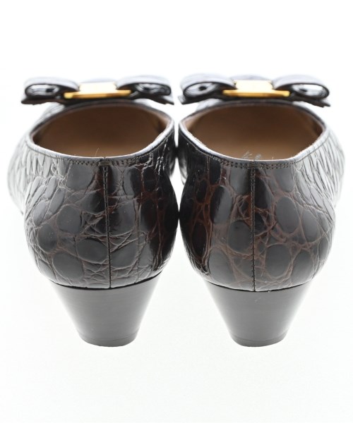 Salvatore Ferragamo（サルバトーレフェラガモ）パンプス 茶 サイズ:6(23.5cm位) レディース/2200715801017