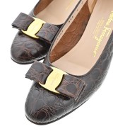 Salvatore Ferragamo（サルバトーレフェラガモ）パンプス 茶 サイズ:6(23.5cm位) レディース/2200715801017