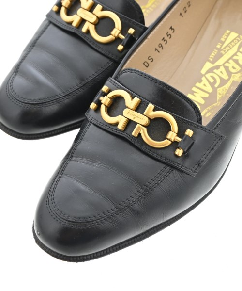 Salvatore Ferragamo（サルバトーレフェラガモ）ドレスシューズ/ローファー 黒 サイズ:5 1/2(23cm位) レディース/2200715801024