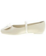 Salvatore Ferragamo（サルバトーレフェラガモ）バレエシューズ/オペラシューズ 白 サイズ:5(22.5cm位) レディース/2200717346073