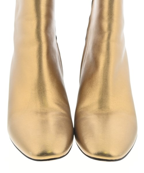 Salvatore Ferragamo（サルバトーレフェラガモ）ブーツ ゴールド サイズ:7 1/2(25cm位) レディース/2200711492295