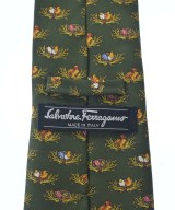 Salvatore Ferragamo（サルバトーレフェラガモ）ネクタイ カーキ サイズ:- メンズ/2200718235444