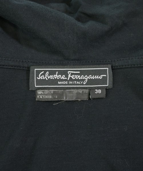 Salvatore Ferragamo（サルバトーレフェラガモ）Tシャツ・カットソー 黒 サイズ:38(M位) レディース/2200718764029