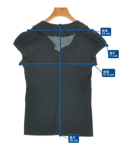 Salvatore Ferragamo（サルバトーレフェラガモ）Tシャツ・カットソー 黒 サイズ:38(M位) レディース/2200718764029