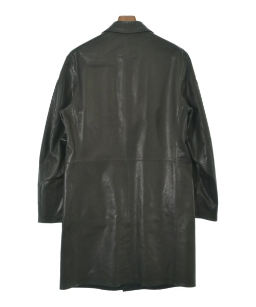 Salvatore Ferragamo（サルバトーレフェラガモ）ステンカラーコート 黒 サイズ:48(L位) メンズ/2200645667028