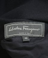 Salvatore Ferragamo（サルバトーレフェラガモ）ステンカラーコート 黒 サイズ:48(L位) メンズ/2200645667028