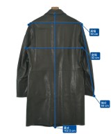 Salvatore Ferragamo（サルバトーレフェラガモ）ステンカラーコート 黒 サイズ:48(L位) メンズ/2200645667028