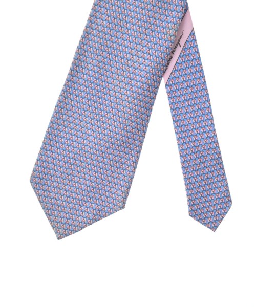 Salvatore Ferragamo（サルバトーレフェラガモ）ネクタイ ピンク サイズ:- メンズ/2200645858013