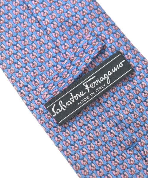 Salvatore Ferragamo（サルバトーレフェラガモ）ネクタイ ピンク サイズ:- メンズ/2200645858013