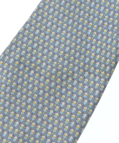 Salvatore Ferragamo（サルバトーレフェラガモ）ネクタイ グレー サイズ:- メンズ/2200645858044