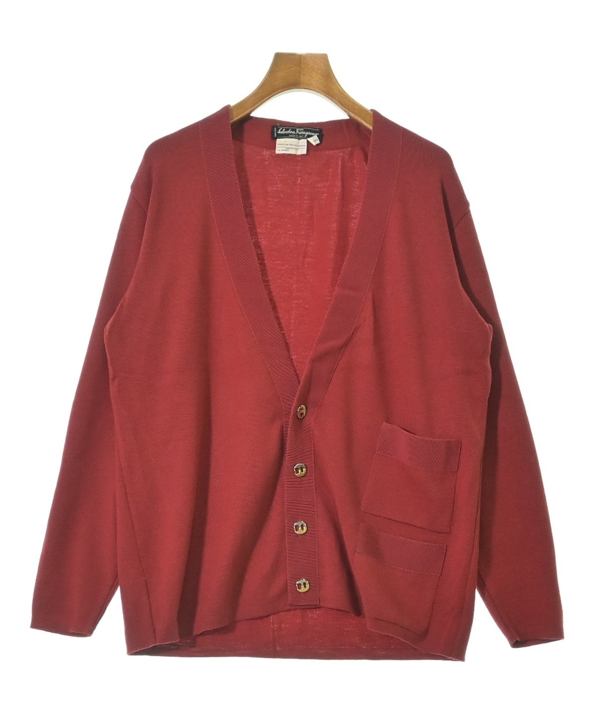 Salvatore Ferragamo カーディガン レッド系 レディース M Salvatore Ferragamo カーディガン レッド系 レディース M 【公式通販】