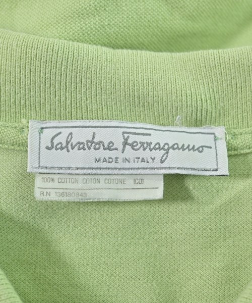Salvatore Ferragamo（サルバトーレフェラガモ）Tシャツ・カットソー 緑 サイズ:XL メンズ/2200646728018