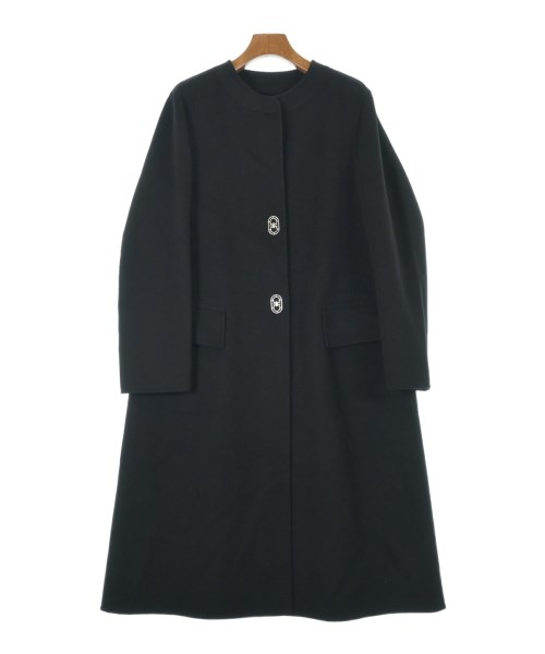 Salvatore Ferragamo(サルバトーレフェラガモ)コート 黒 サイズ:40(M位)/2200647640036