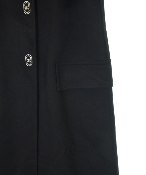 Salvatore Ferragamo（サルバトーレフェラガモ）コート 黒 サイズ:40(M位) レディース/2200647640036