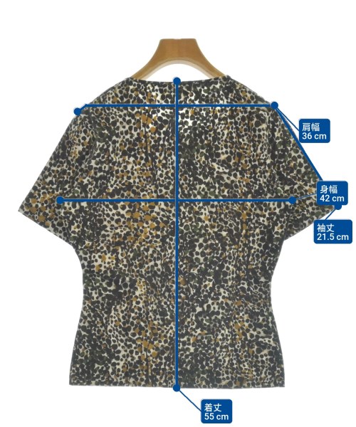 Salvatore Ferragamo（サルバトーレフェラガモ）Tシャツ・カットソー 茶 サイズ:S レディース/2200641901058