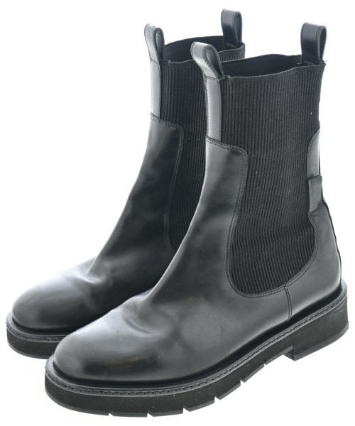 Salvatore Ferragamo(サルバトーレフェラガモ)ブーツ 黒 サイズ:6(23.5cm位)/2200643820074