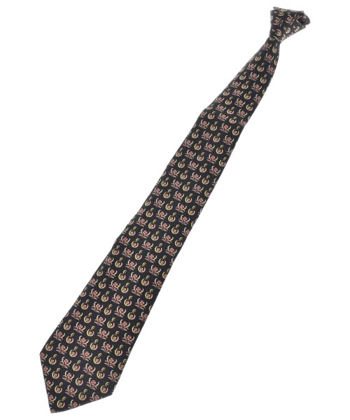Salvatore Ferragamo(サルバトーレフェラガモ)ネクタイ 黒 サイズ:-/2200643479074