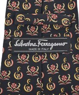 Salvatore Ferragamo（サルバトーレフェラガモ）ネクタイ 黒 サイズ:- メンズ/2200643479074