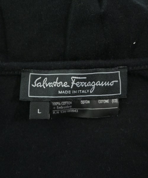 Salvatore Ferragamo（サルバトーレフェラガモ）Tシャツ・カットソー 黒 サイズ:L レディース/2200640120399